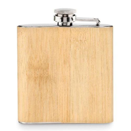 Hip flask bamboo - Image 3